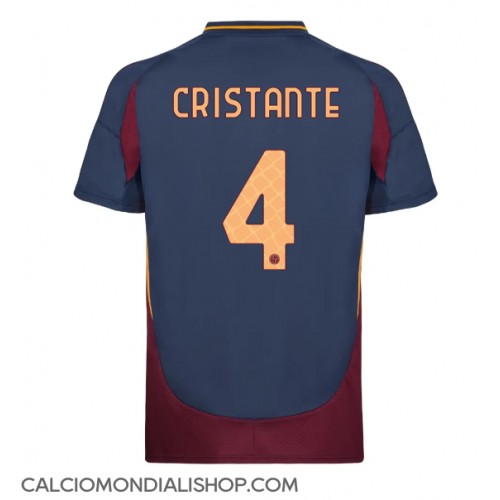 Maglie da calcio AS Roma Bryan Cristante #4 Terza Maglia 2024-25 Manica Corta